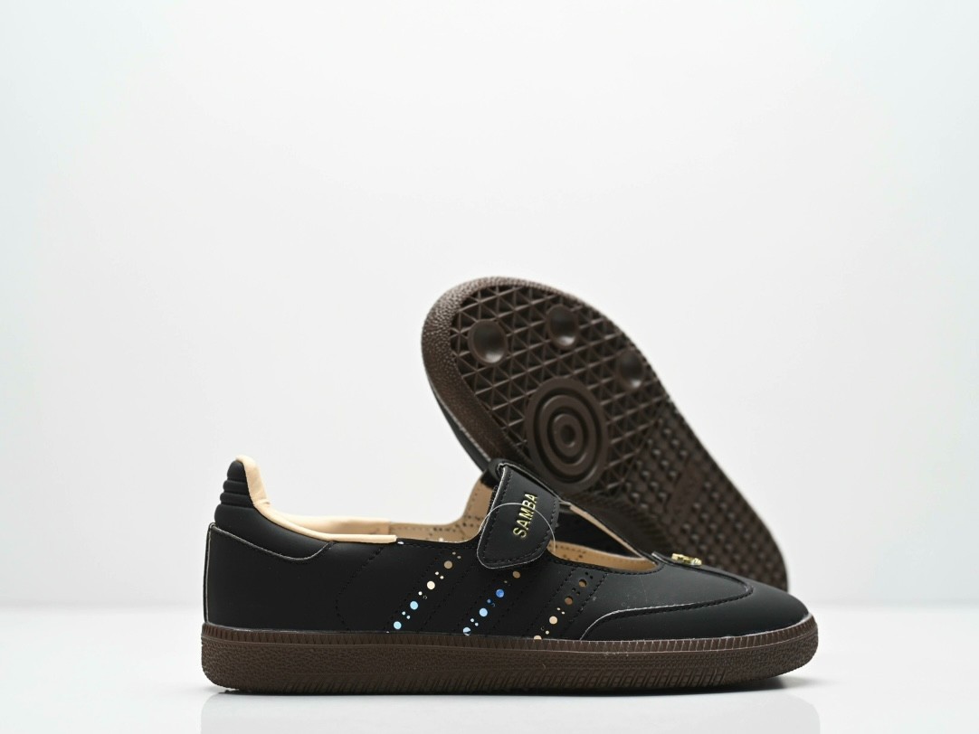 Adidas originals Women’s SAMBA JANE OG W Sneakers KJ 3970 BLACK 2026 new leather