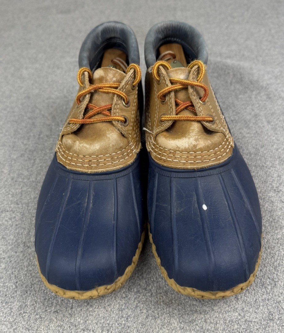 VTG LL Bean Duck Boots Women’s8.5 Gumshoe Hunting Waterproof Low Top Rubber