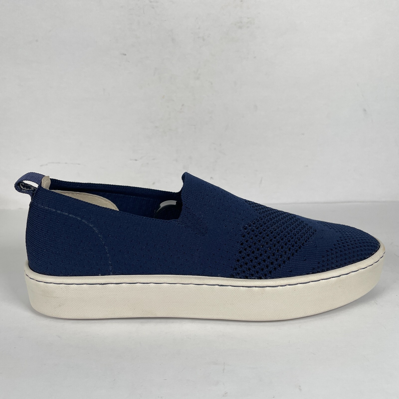 Born Solstice Flats Womens Size 9 M Navy Blue Knit Fabric Slip On Casual Shoes