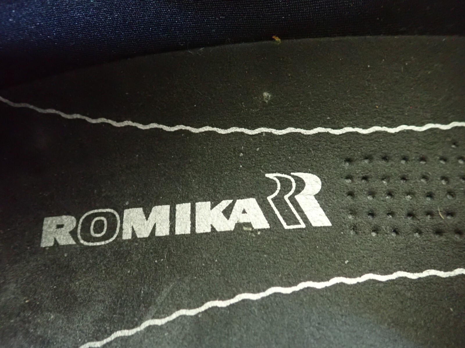 Romika Cassie 21 Black Leather Wedge Slip-Ons Women’s EU Size 37/US 6-6.5 New