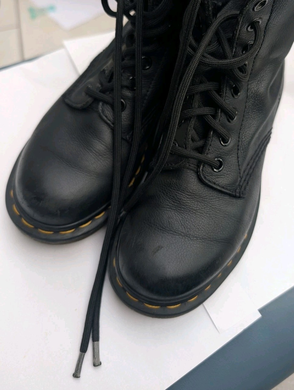Dr. Martens Vintage Virginia Womens Boots Black EU36 US5
