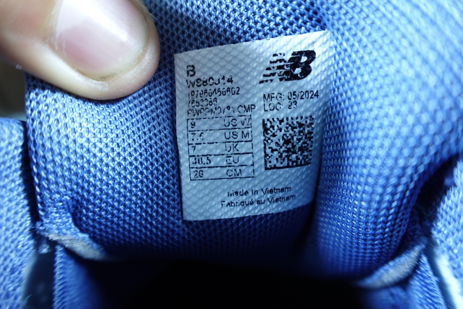 New Balance Fresh Foam X 880 Shoes Womens Size 9 Blue Running Sneakers W880J14