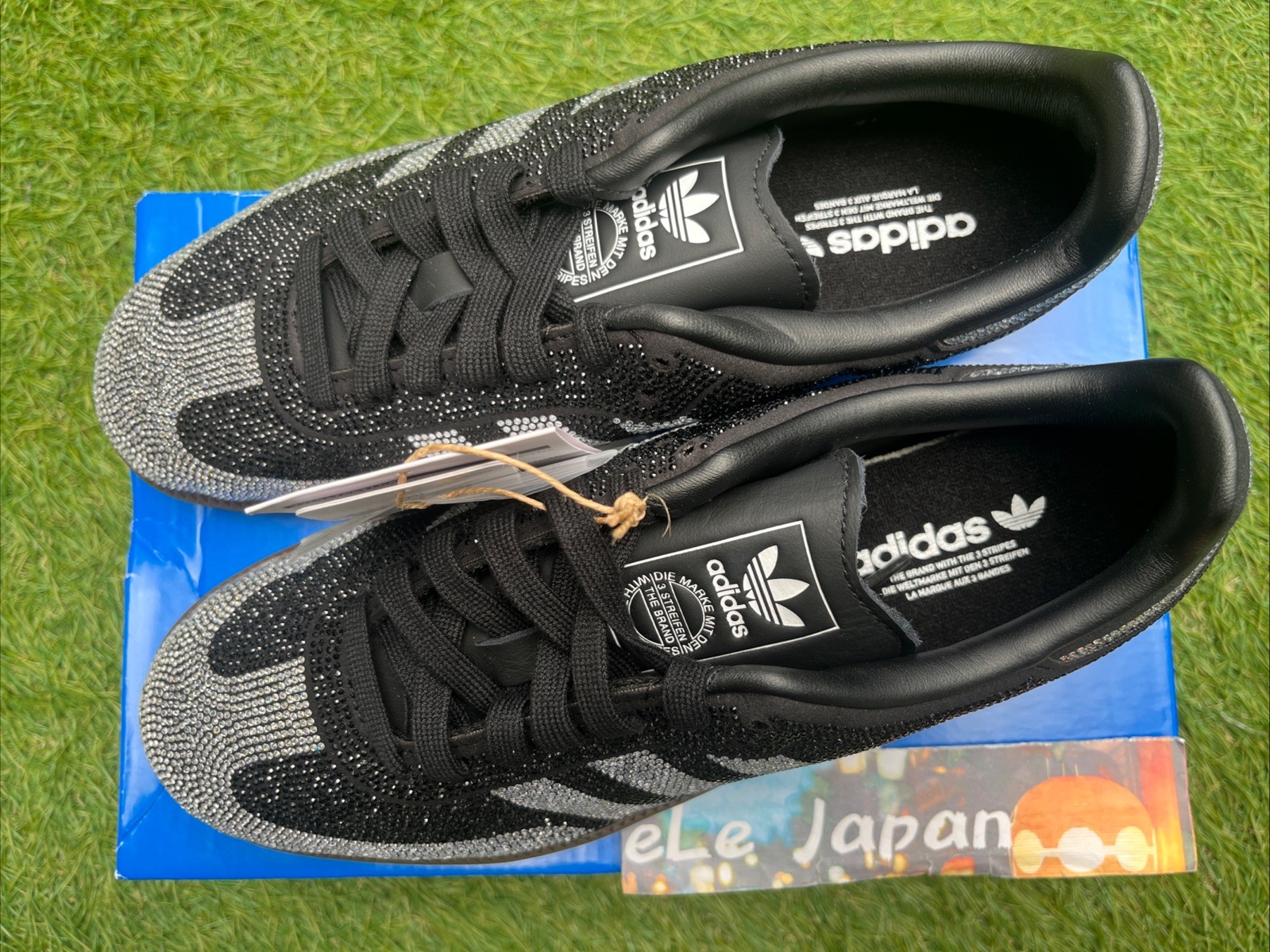 adidas Originals SAMBA OG IH9052 Rhinestone Black/White Women’s Sneakers