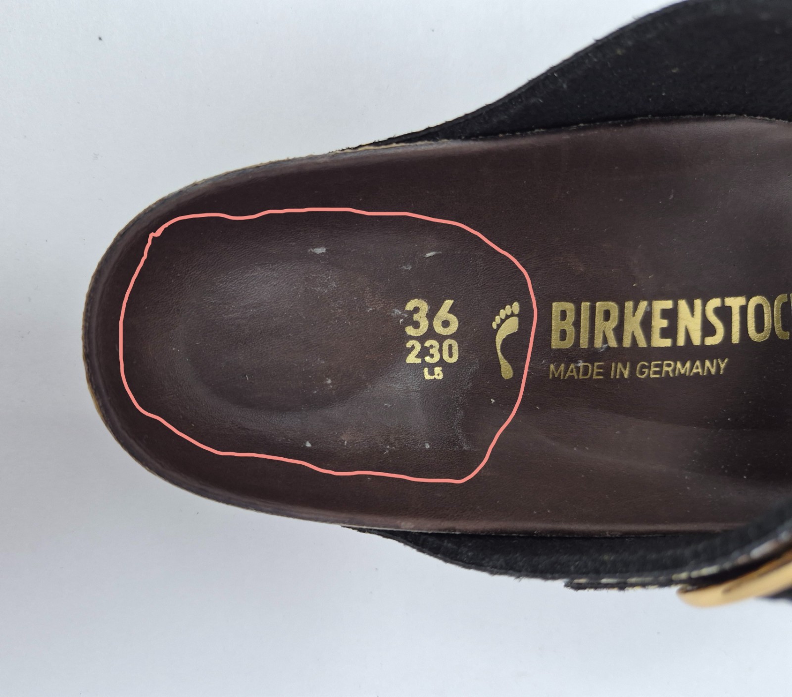 Birkenstock Women’s EU 36 = US 5 Arizona Big Buckle Python Narrow Sandals READ