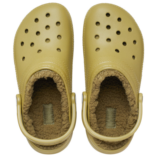 Crocs Classic Lined Clogs Aloe Green Womens Unisex Adults MSRP $60