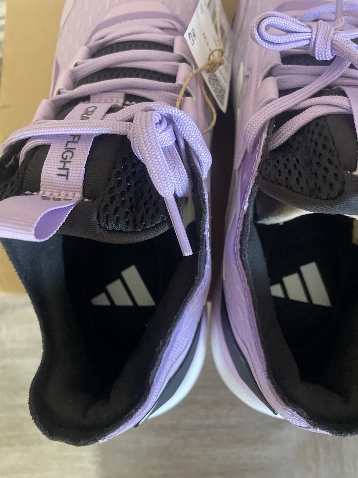 BRAND NEW Adidas CRAZYFLIGHT 6 Low Women´s VOLLEYBALL Shoes HP7027 Purple Sz 8.5