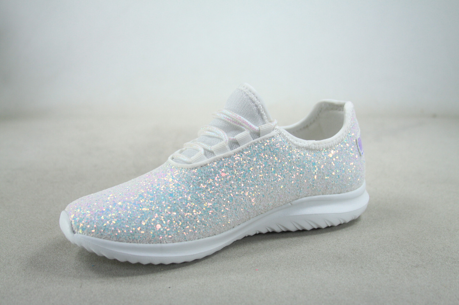 Women’s Fashioin Glitter Sparkly Lightweight Metallic Tennis Sneaker Shoes NEW