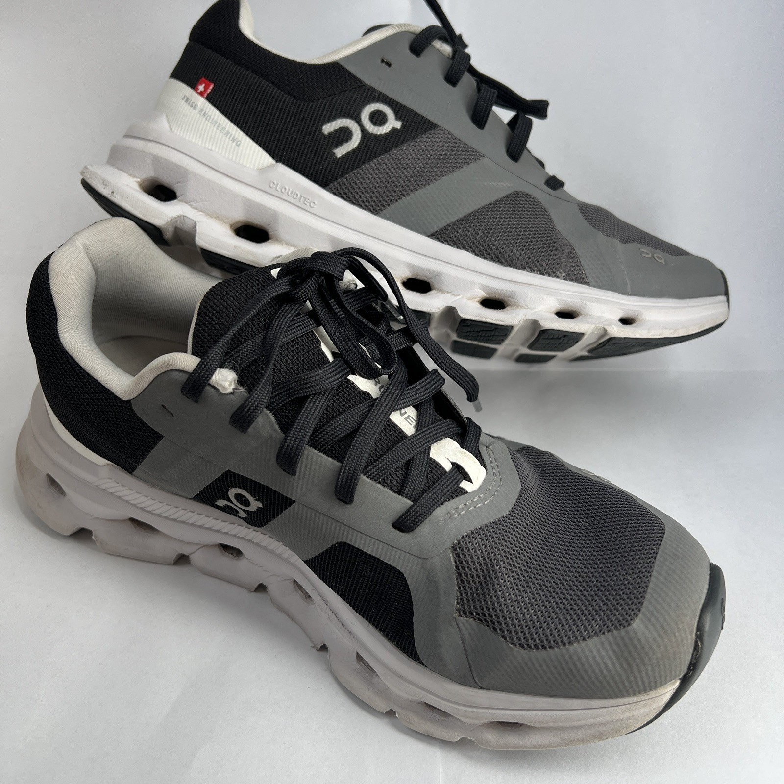 On Cloud Cloudrunner Eclipse Black Running Shoes Women’s Sizes US W6.5