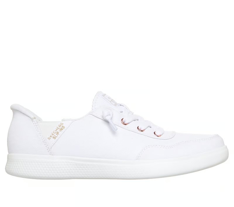 Skechers Slip-ins BOBS Skip Cute Keep It Sweet Women’s Shoes – White