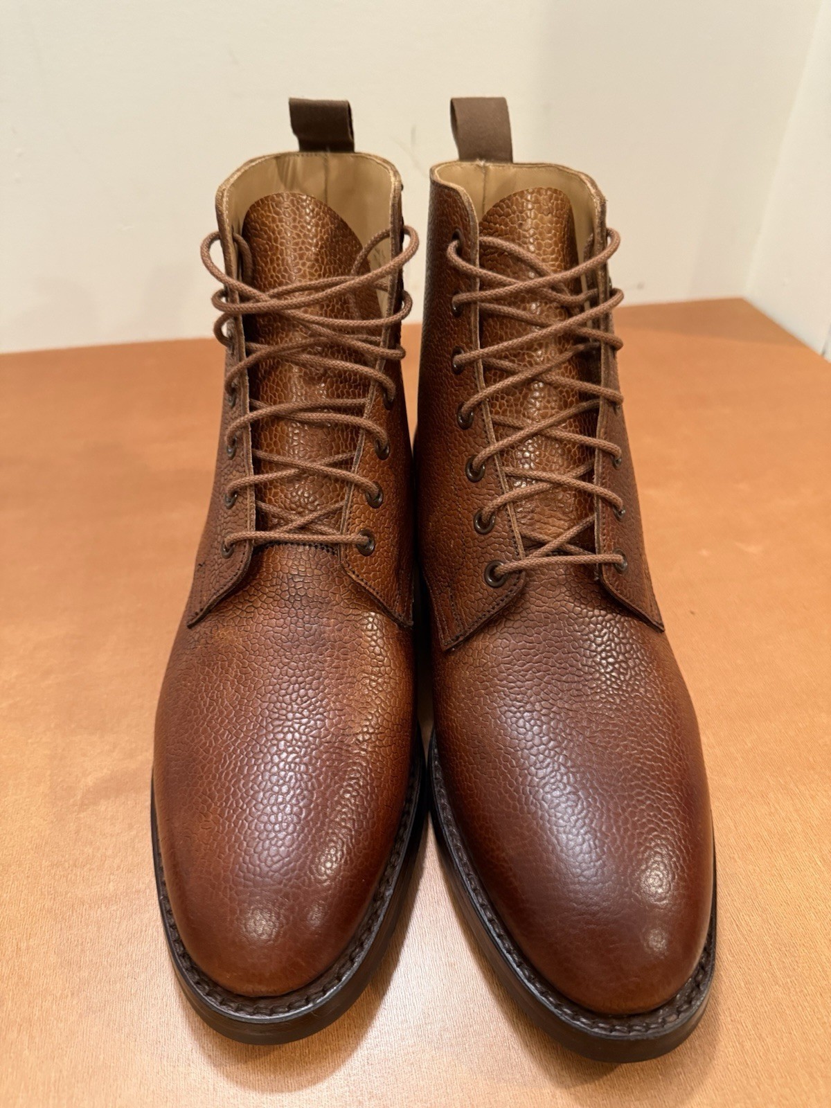 Crockett & Jones Barnwell 2 Brown Leather Boots Womens 90 C / 9.5 us $699 New
