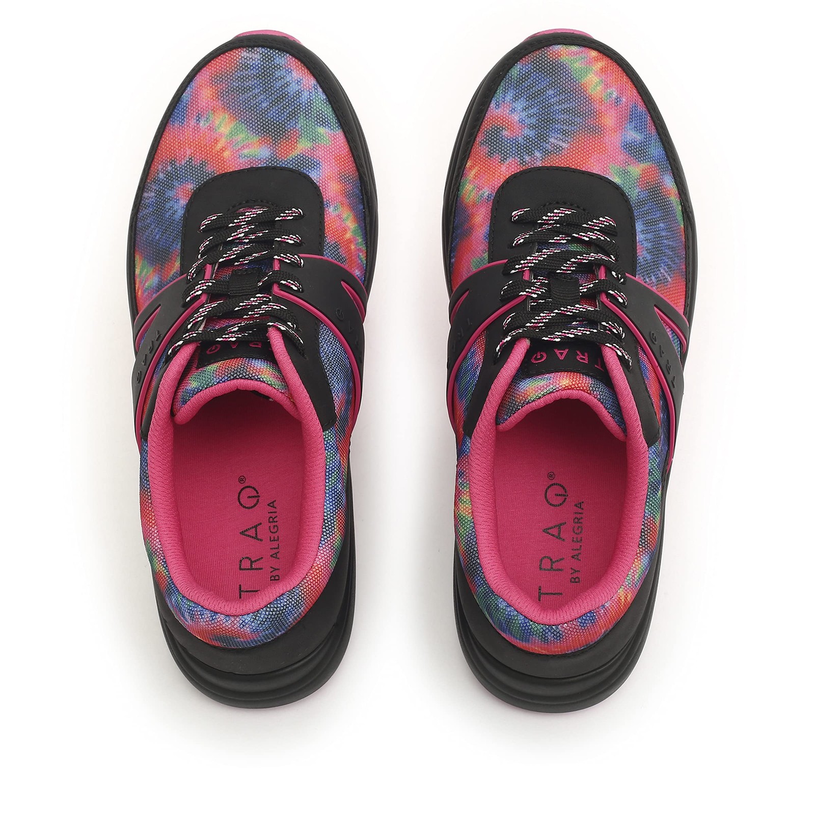 TRAQ by Alegria Qarma 2 Women’s Walking 35 M EU Black-Tie Dye