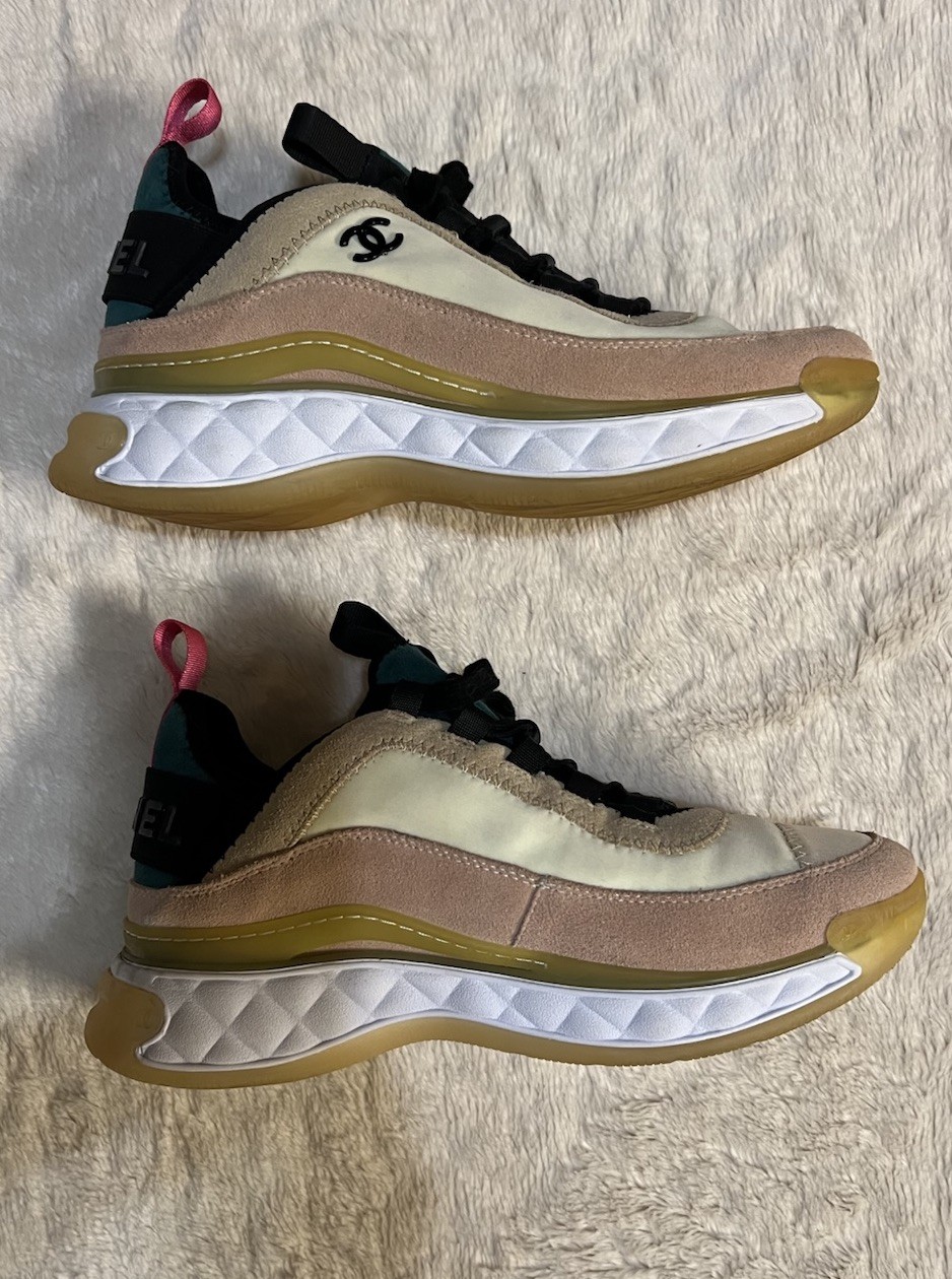 Women’s Multi-color Sneakers, Size 9