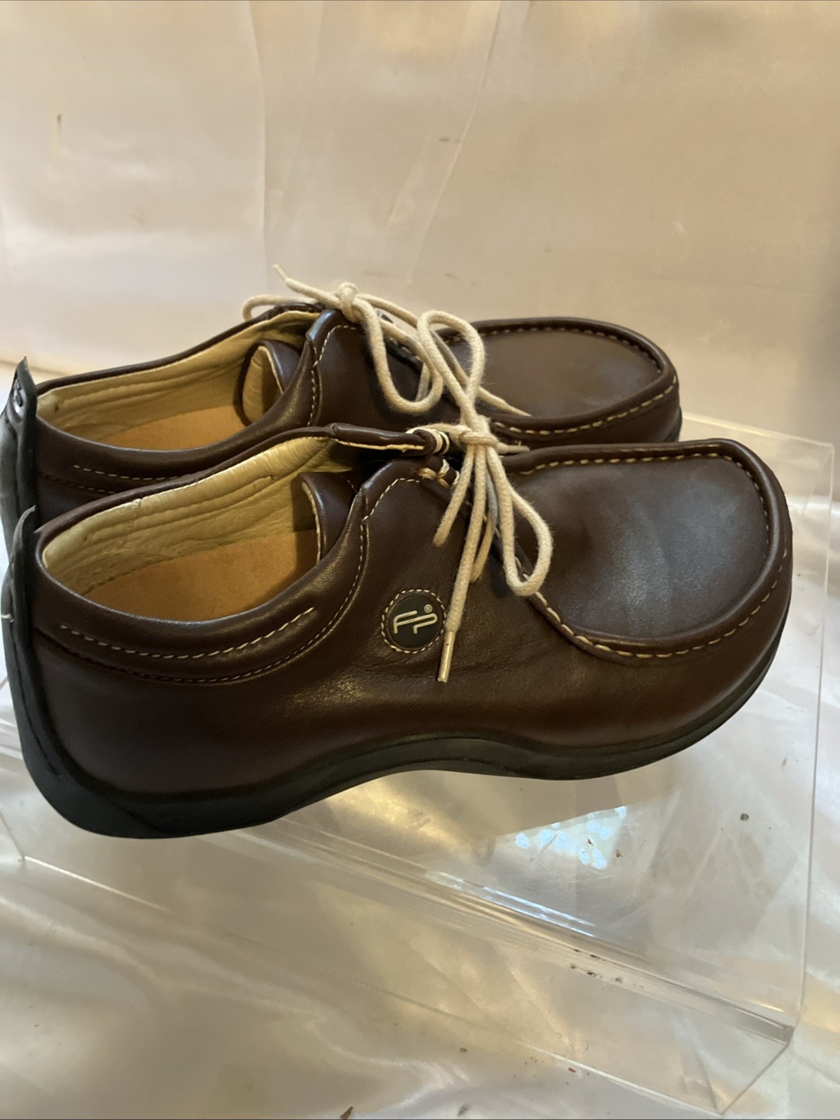 Women’s Birkenstock FootPrints laceup oxford flat Chukka EU 37 US 6-6.5 Germany