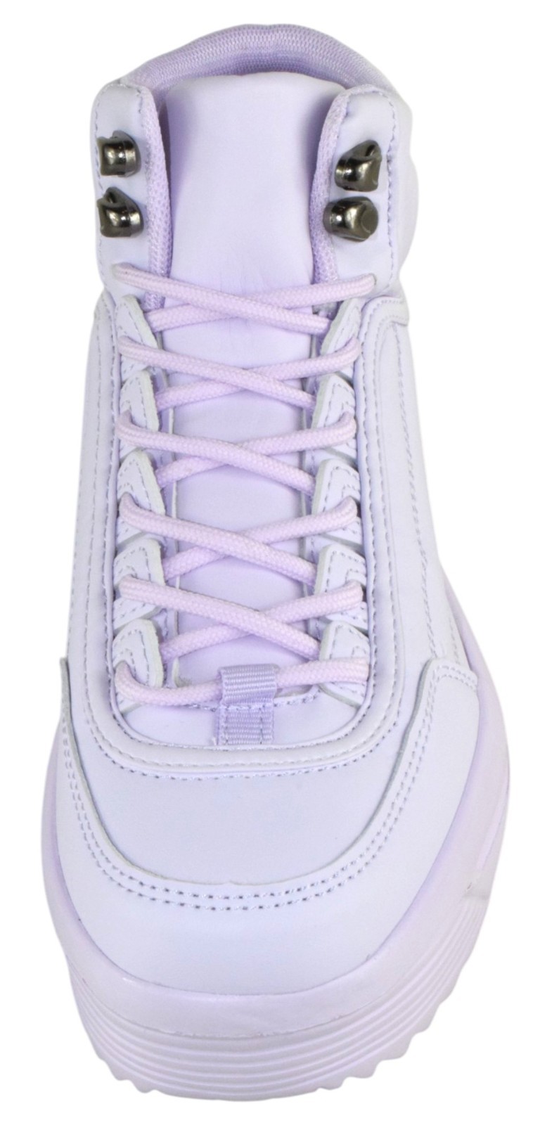 Berness Women Platform High Top Sneakers Chunky Lug Sole Ankle Boots MACY Purple