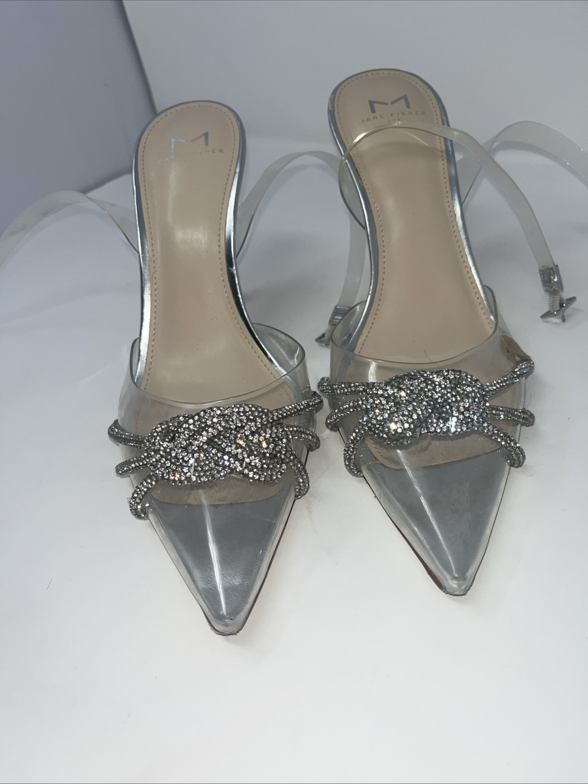 Marc Fisher LTD Samira Size 9 1/2 Formal Heels Bridal Wedding Fairytale