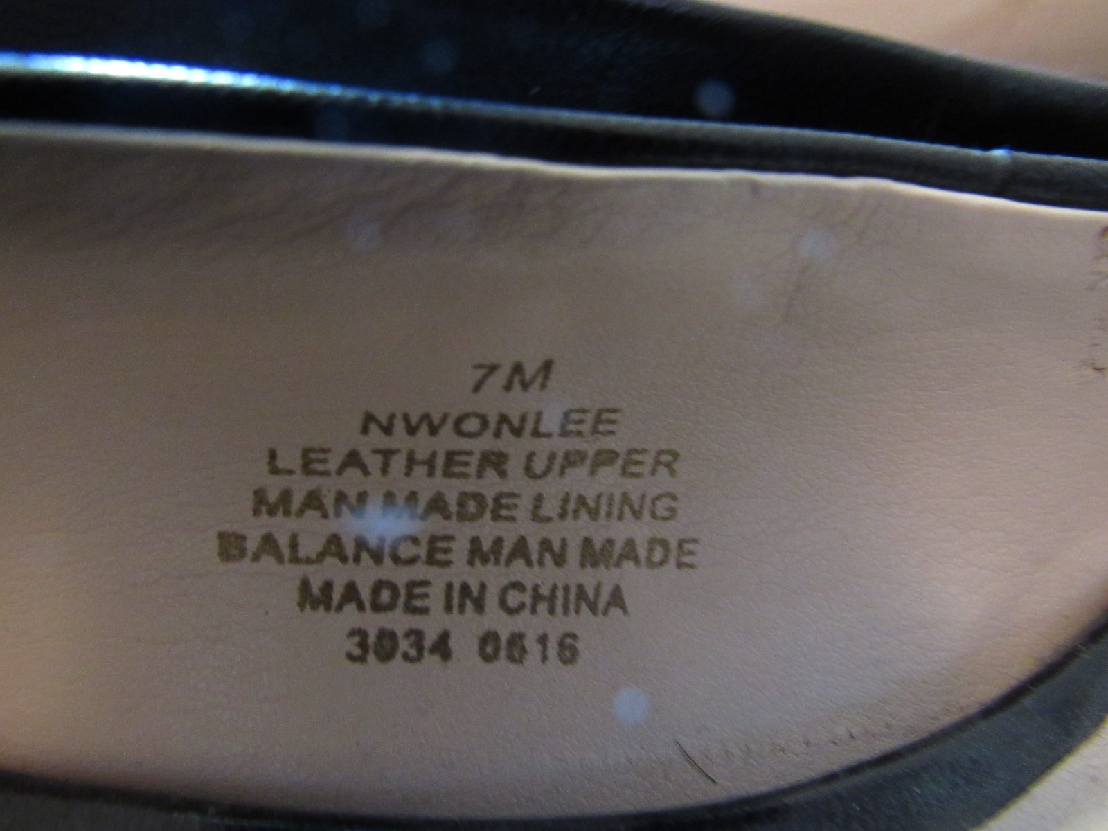 NINE WEST MATTE BLACK FLATS SHOES SZ 7 M