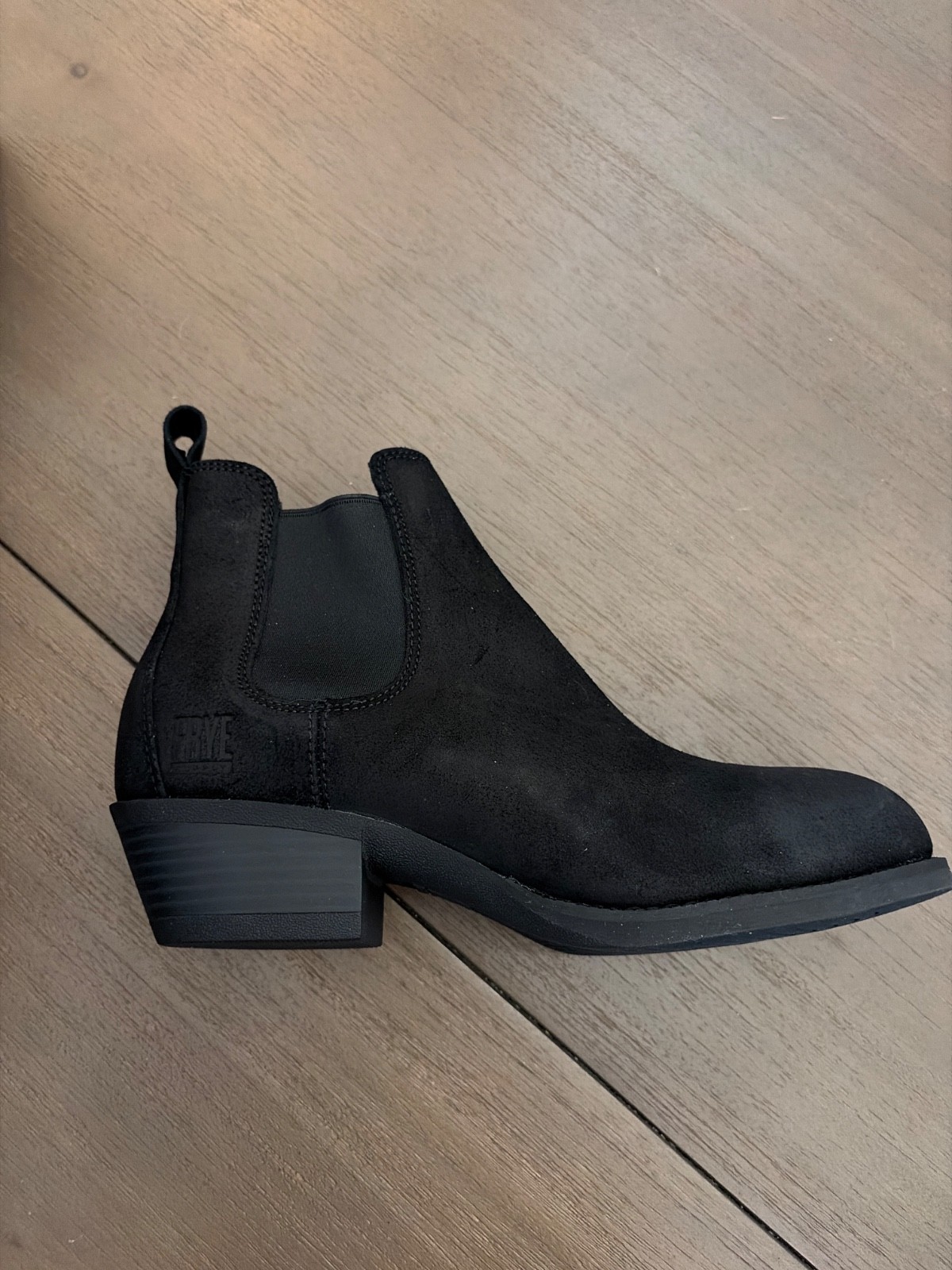 Women’s Black Frye Chelsea Work Boot, brand new in box
