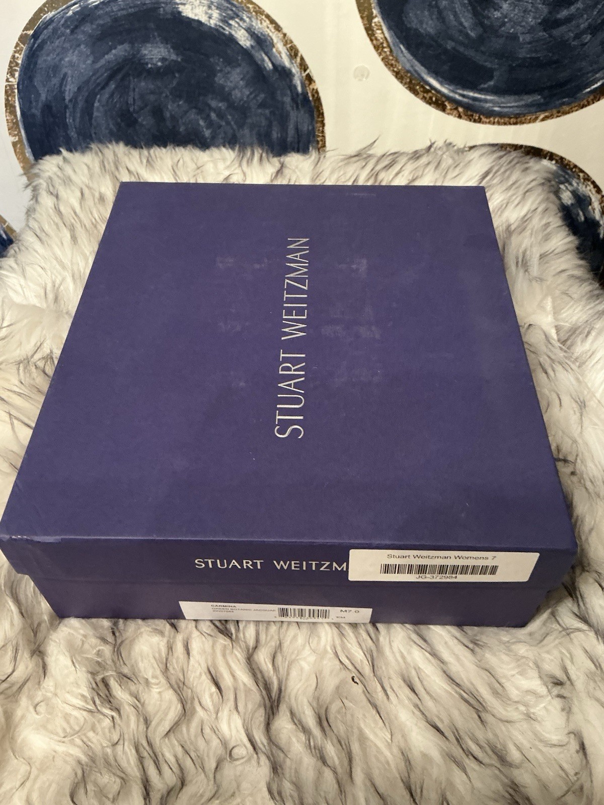 Stuart Weitzman Tropical Platform Sandal Heels 7 NWB