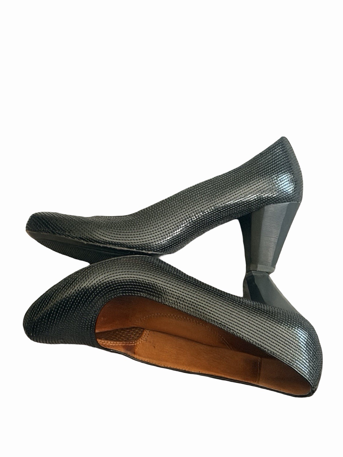 Gentle Souls Womens 6.5M Pumps Rupert Fine Black Shoe Kenneth Cole Heel