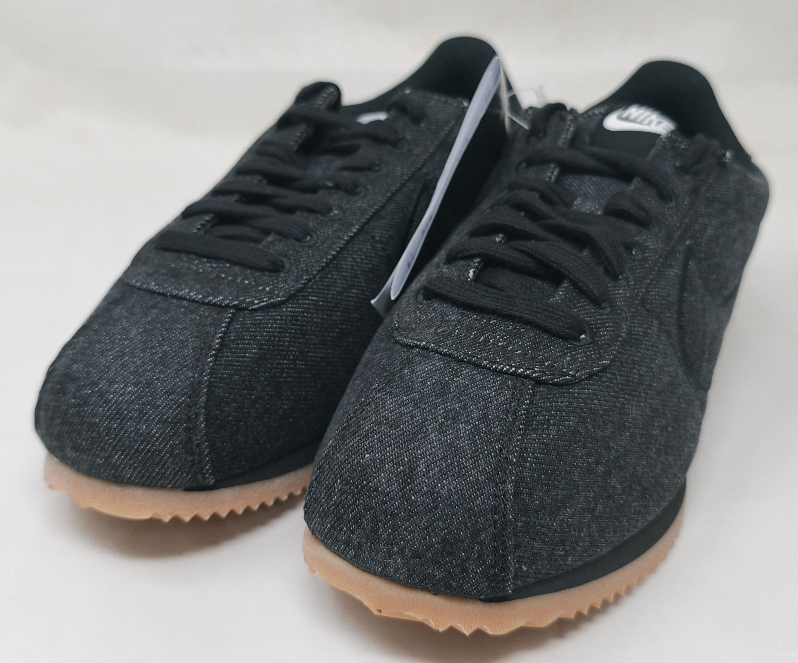 Size 8.5 – NIKE Wmns CORTEZ TXT Black Denim 2025 IM8052-010