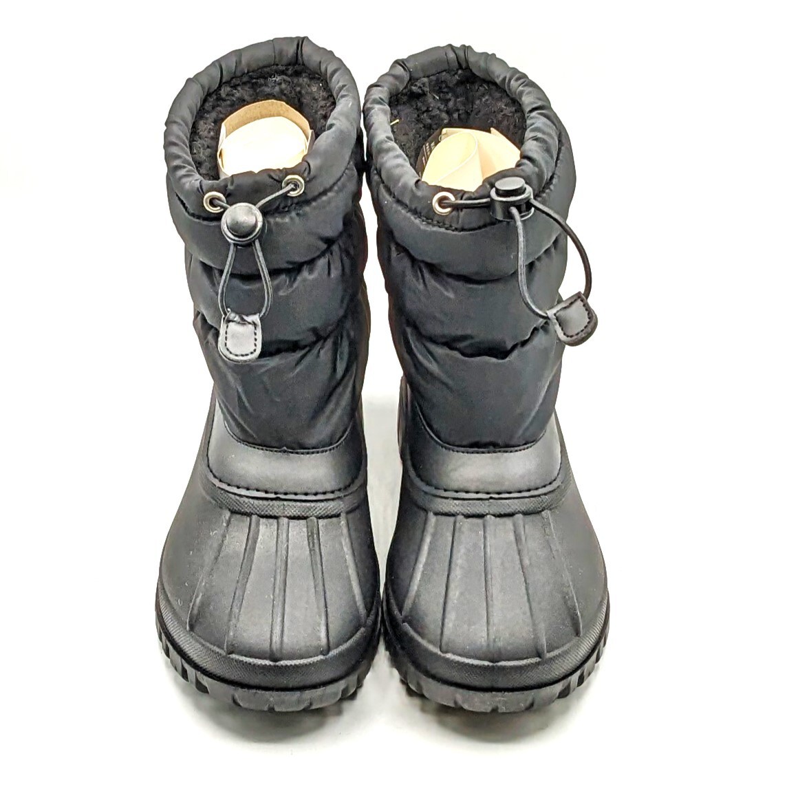 Chooka “Nylon Puffer Snow Boot” Women’s Waterproof Mid Cold Weather (Black) NEW