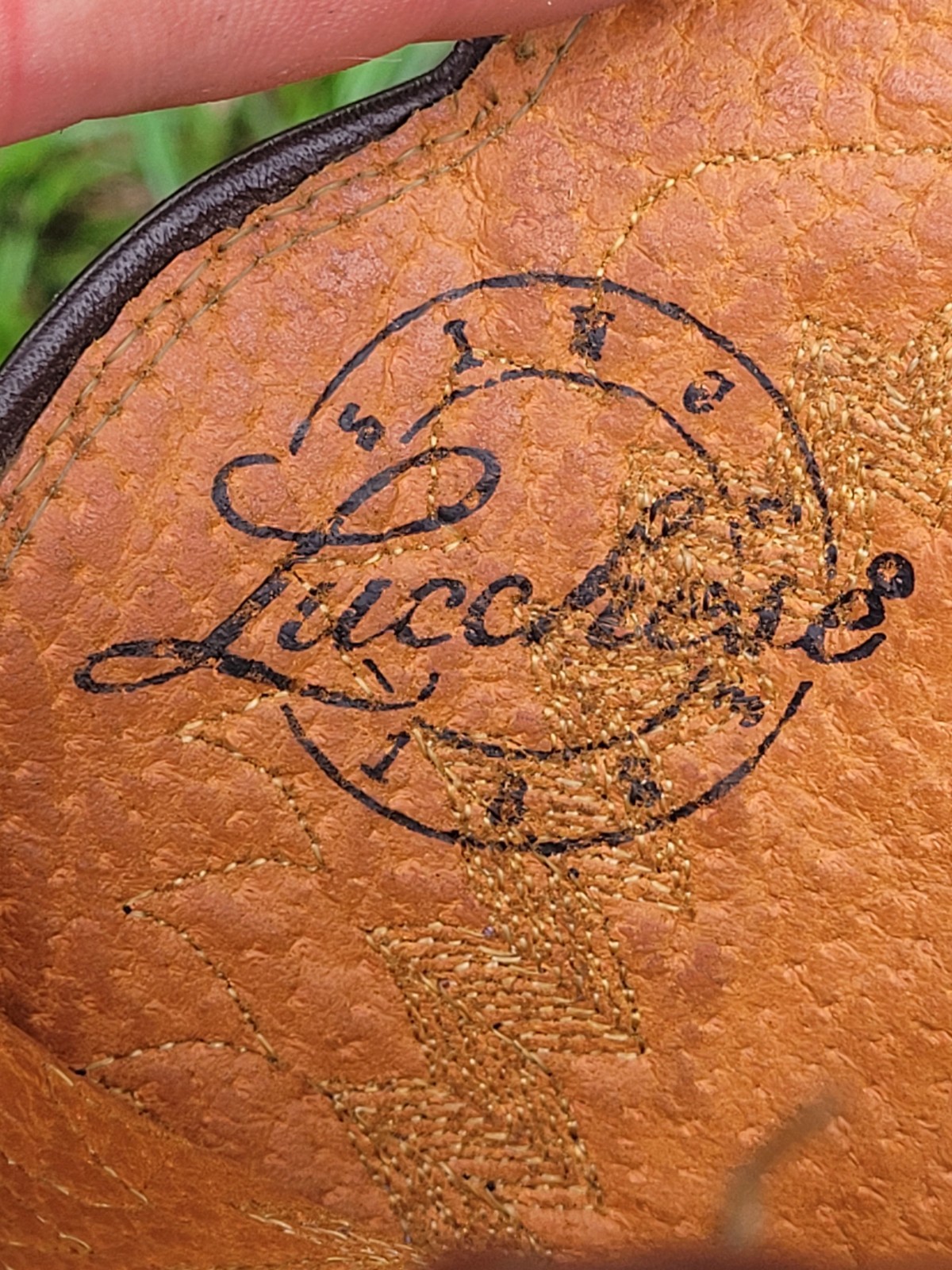 Lucchese Classics Caiman Boots 7.5 B Women’s Square Toe Handmade USA