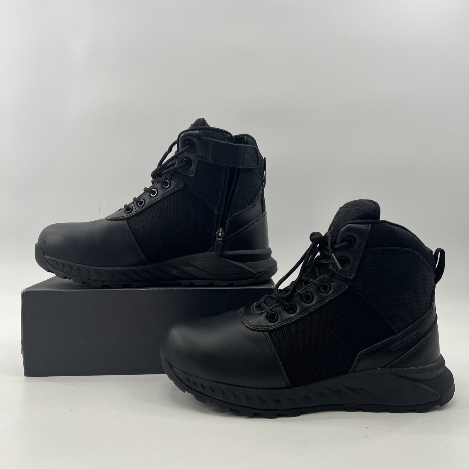 Black Diamond Work Boot Women 8.5 Men 7 Safety Composite Toe Service $119 MSRP