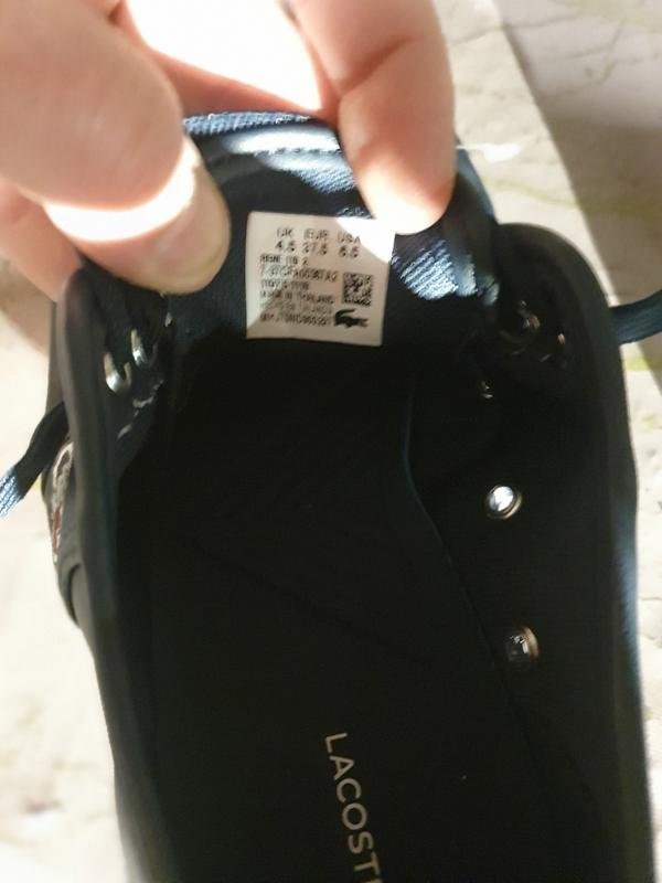 Women Lacoste Loafers Black Synthetic Leather 37.5
