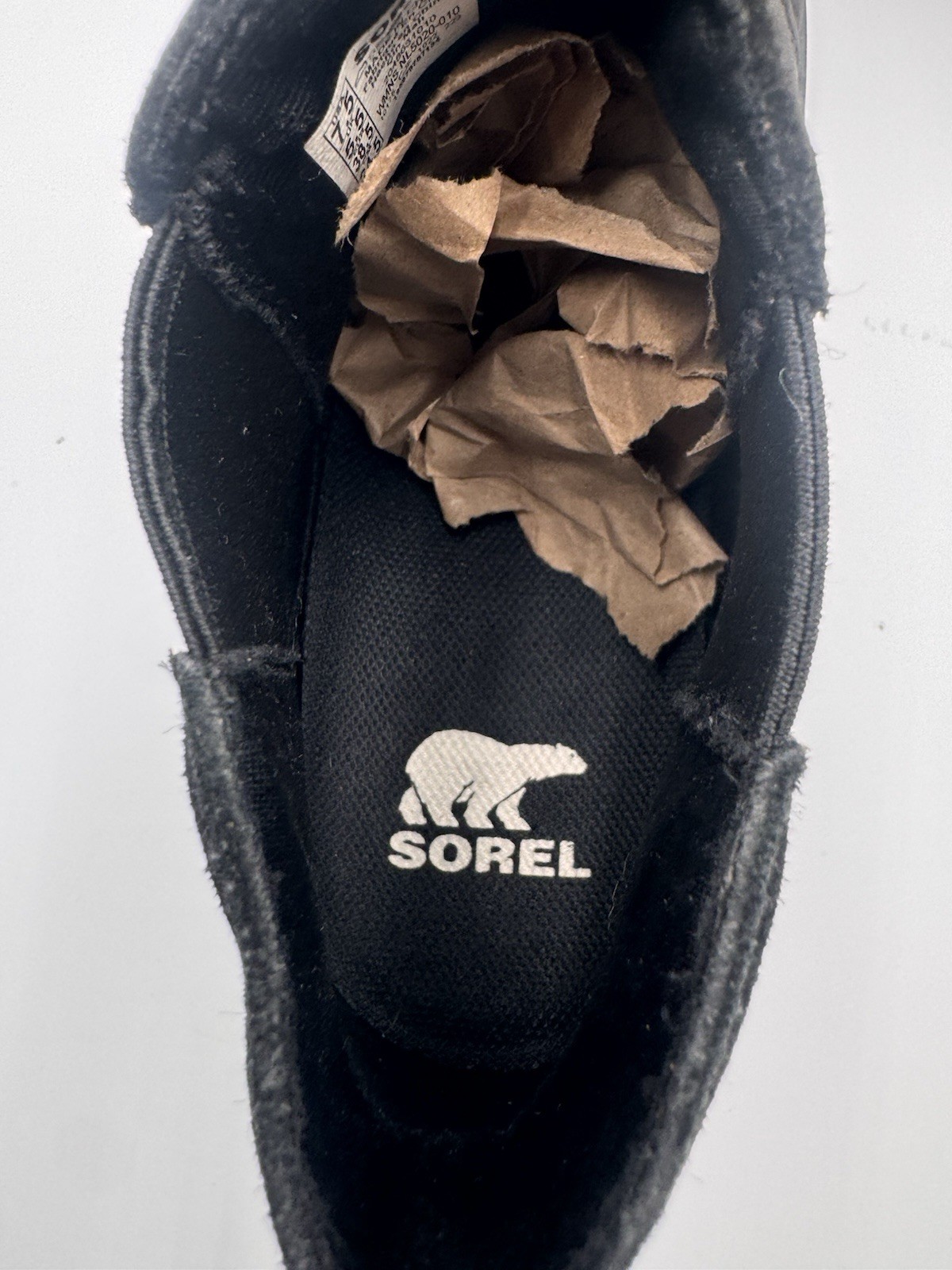 Sorel Women’s Evie II Chelsea Boot Black Waterproof Leather/Suede 7.5