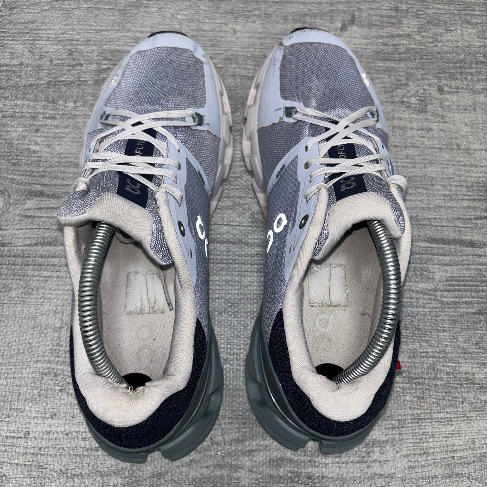 On Cloud Cloudflyer 4 Womens Running Shoes Sneakers Size 10 Blue Gray