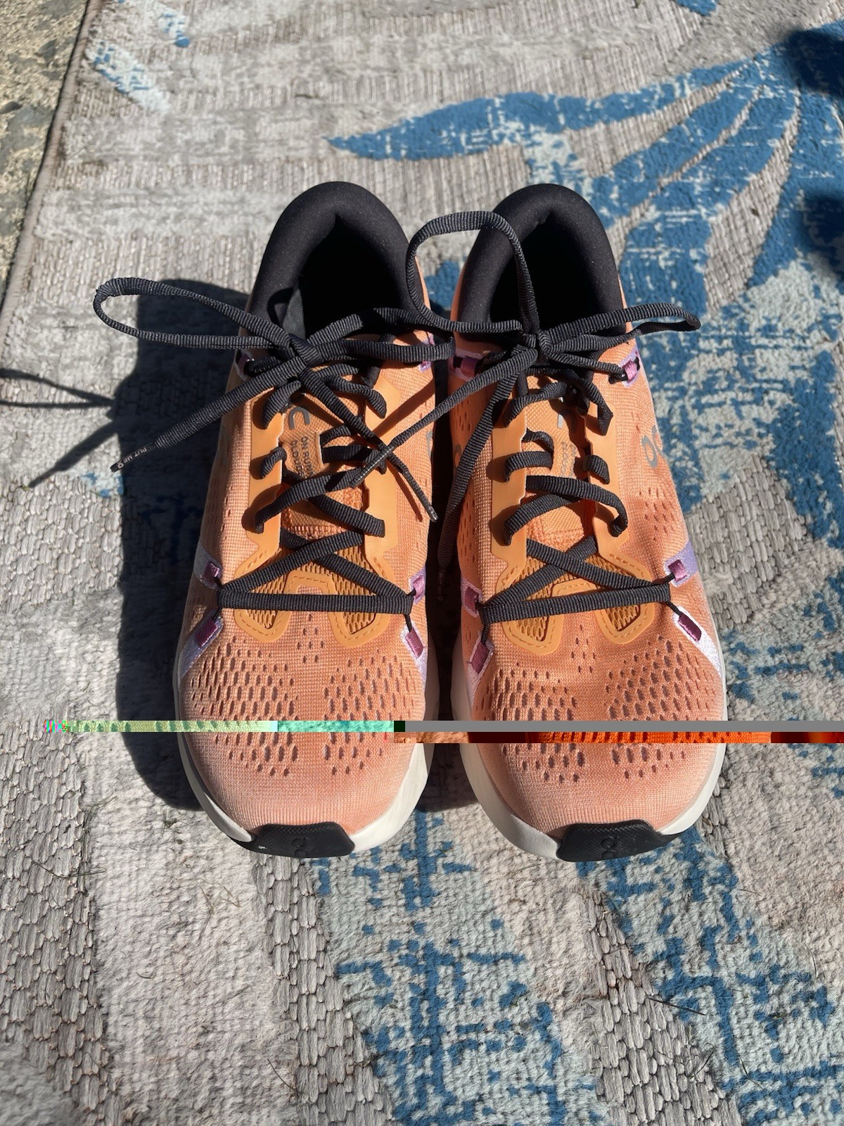 ON Cloudsurfer 2 Womens Size 9 Medium Width Tangerine Ivory
