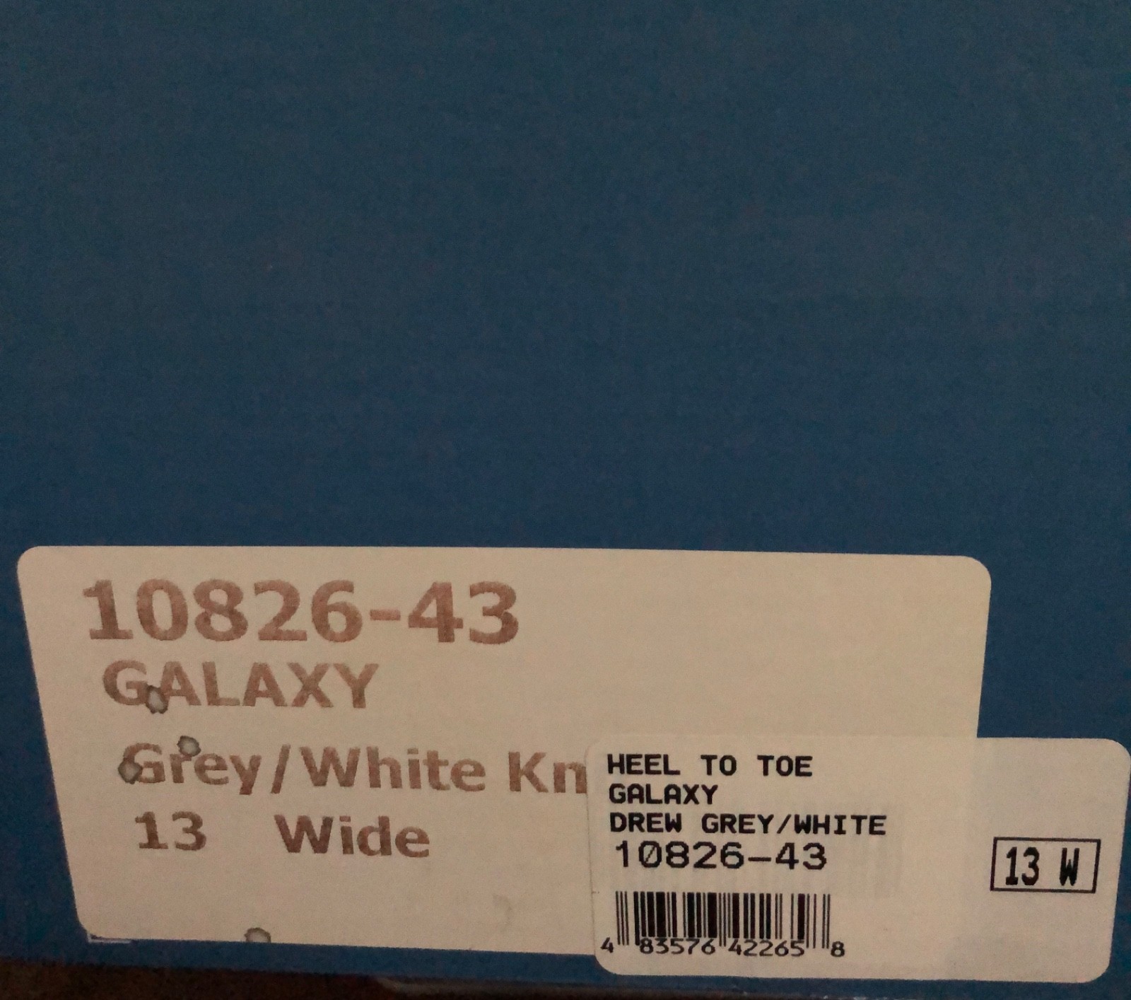 Drew Galaxy Athletic Shoes Grey and White. . New in Box Womens 13 W