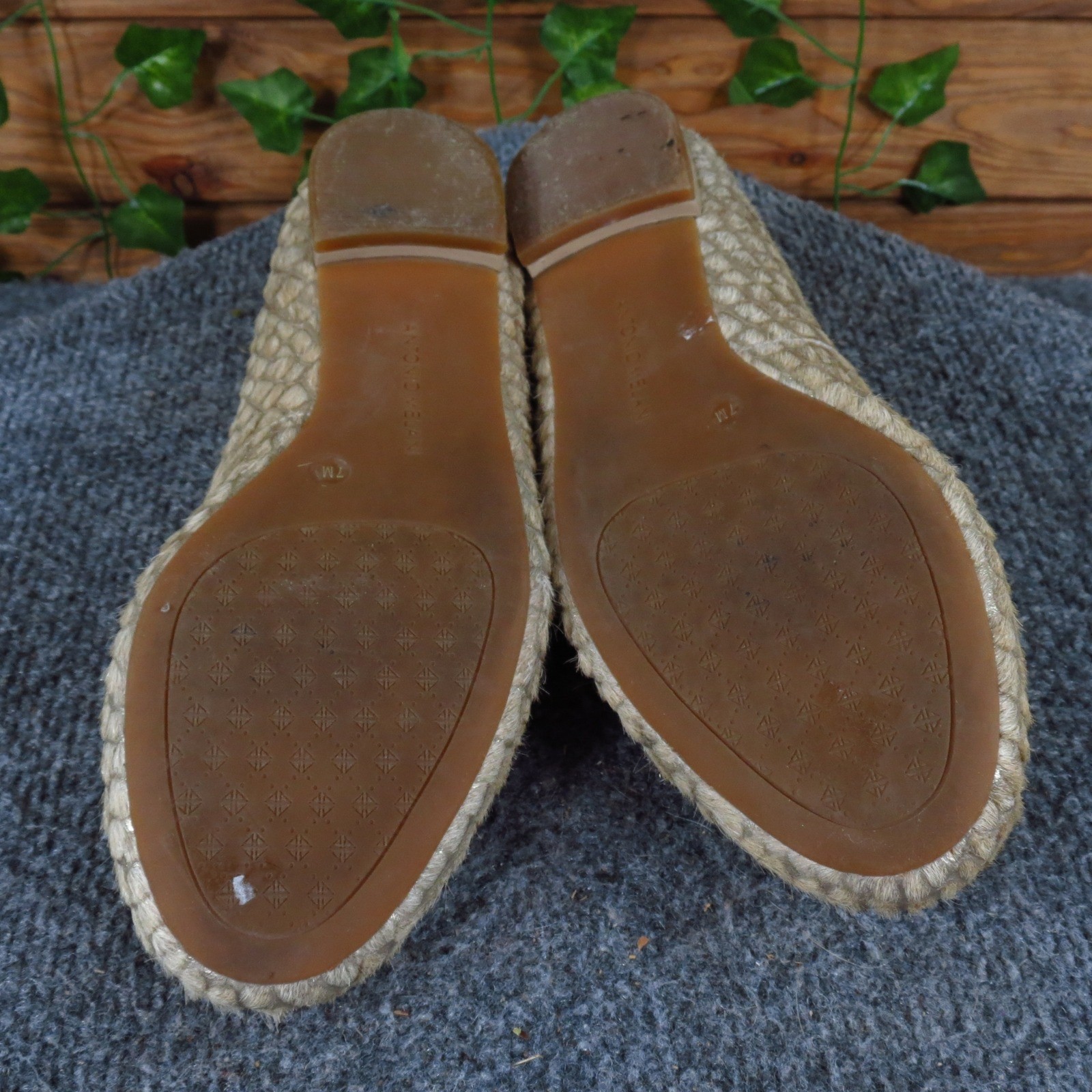 Antonio Melani Georgie Womens Loafer Size 7 Dressy Flat Champagne Gold Metallic
