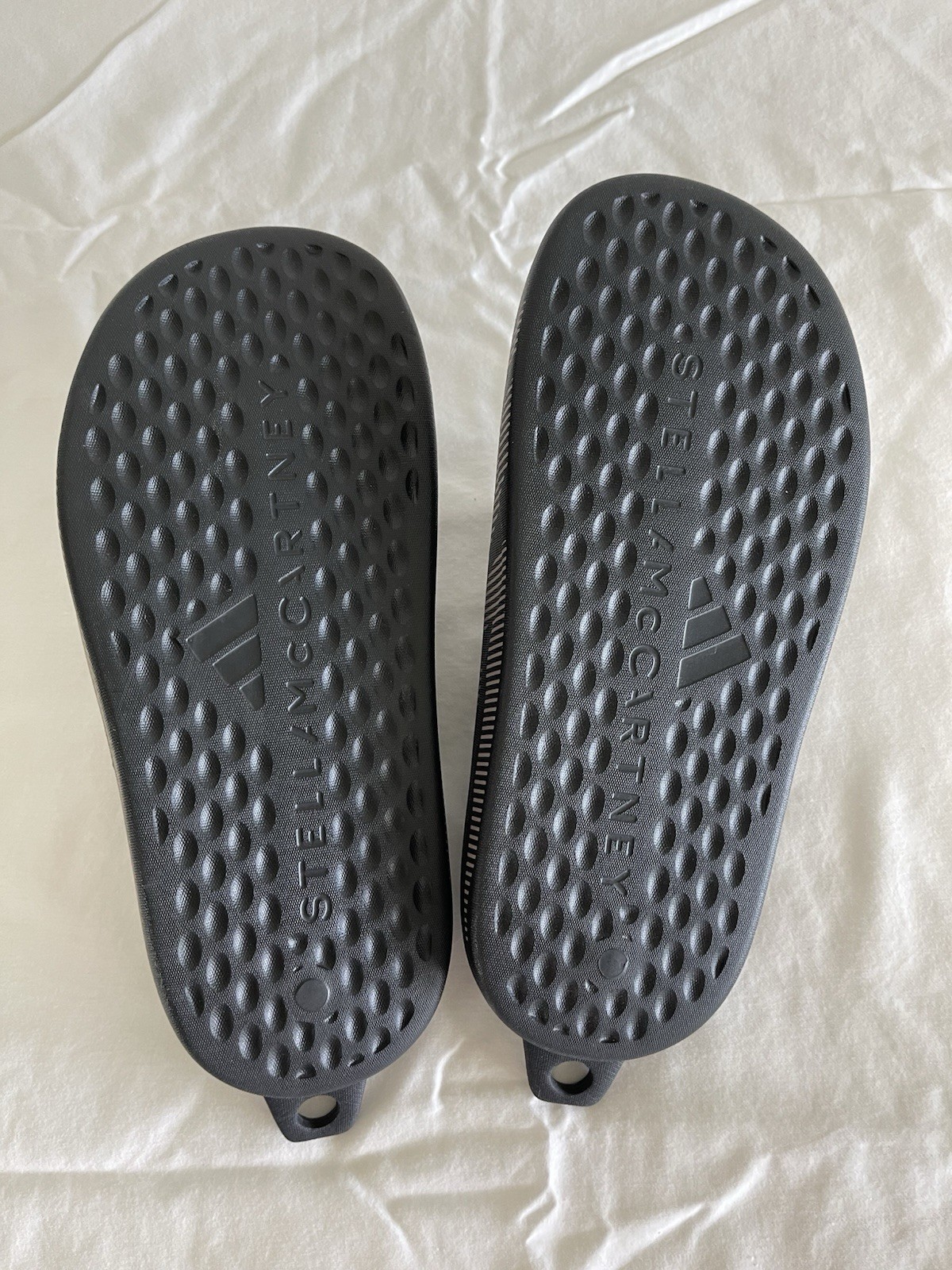 Adidas Stella McCartney Slide Shoes Slippers Core Black (if6066) Size 8 Womens