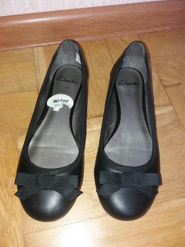Women Clarks Heels Black 36.5 #7C8R