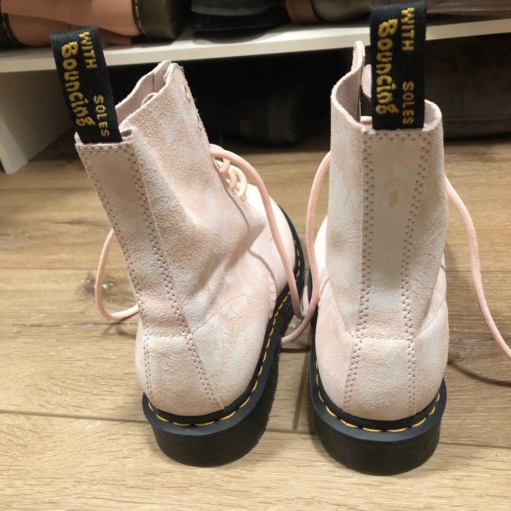 Dr. Martens Pascal Tie Dye Suede Lace Up Boots