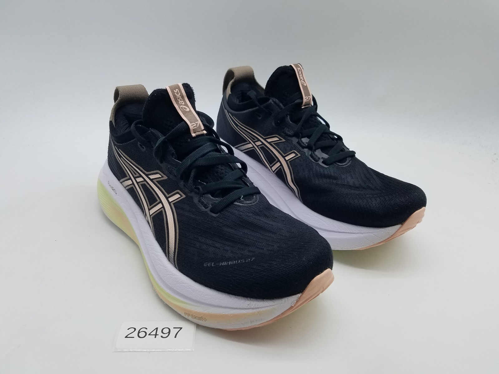 Asics Gel -Nimbus 27 Women’s Size 8 Running Shoes Black