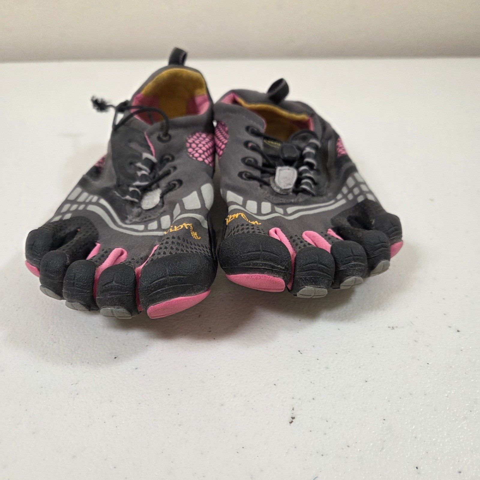 Vibram FiveFingers Bikila LS EU 40 Black Pink Barefoot Running Shoes W3753