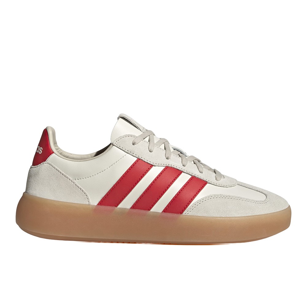 adidas Barreda Decode Lace Up Male Red, White Sneakers Casual Shoes JR1231