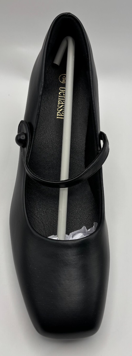 Benassal Womens Square Toe Mary Janes High Heels Dress Shoes Assorted Sizes NIB
