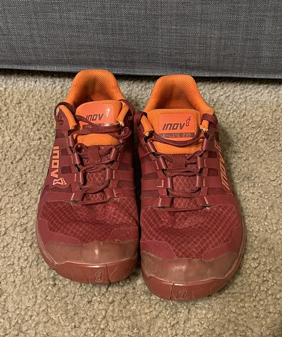 Inov-8 Womens F-Lite 235 V2 Cross Trainer Shoe Red Light Performance Sneaker 8.5