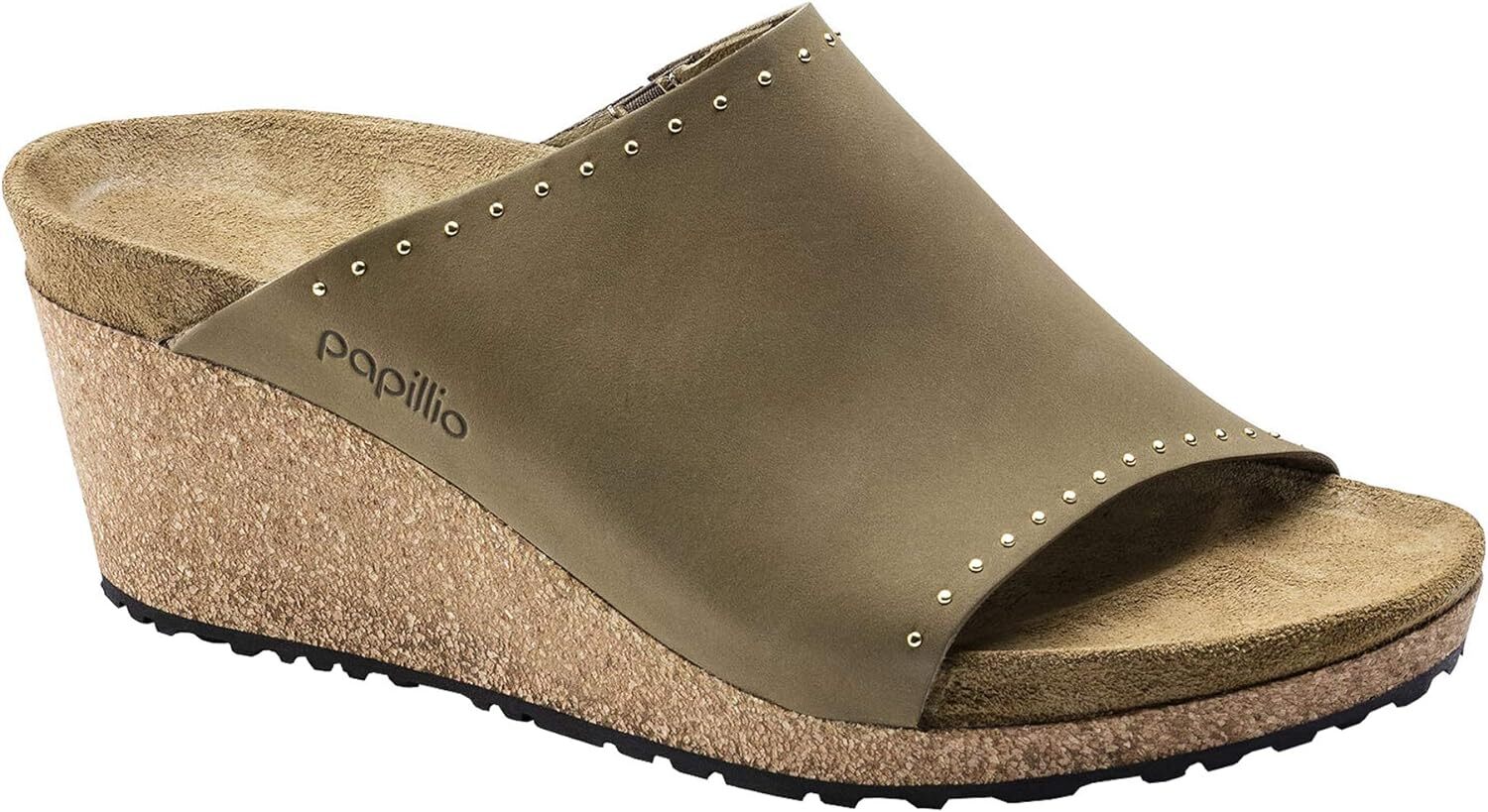 New in-Box Birkenstock Women’s Namica Rivet Wedge Nubuck Sandals – Select Size