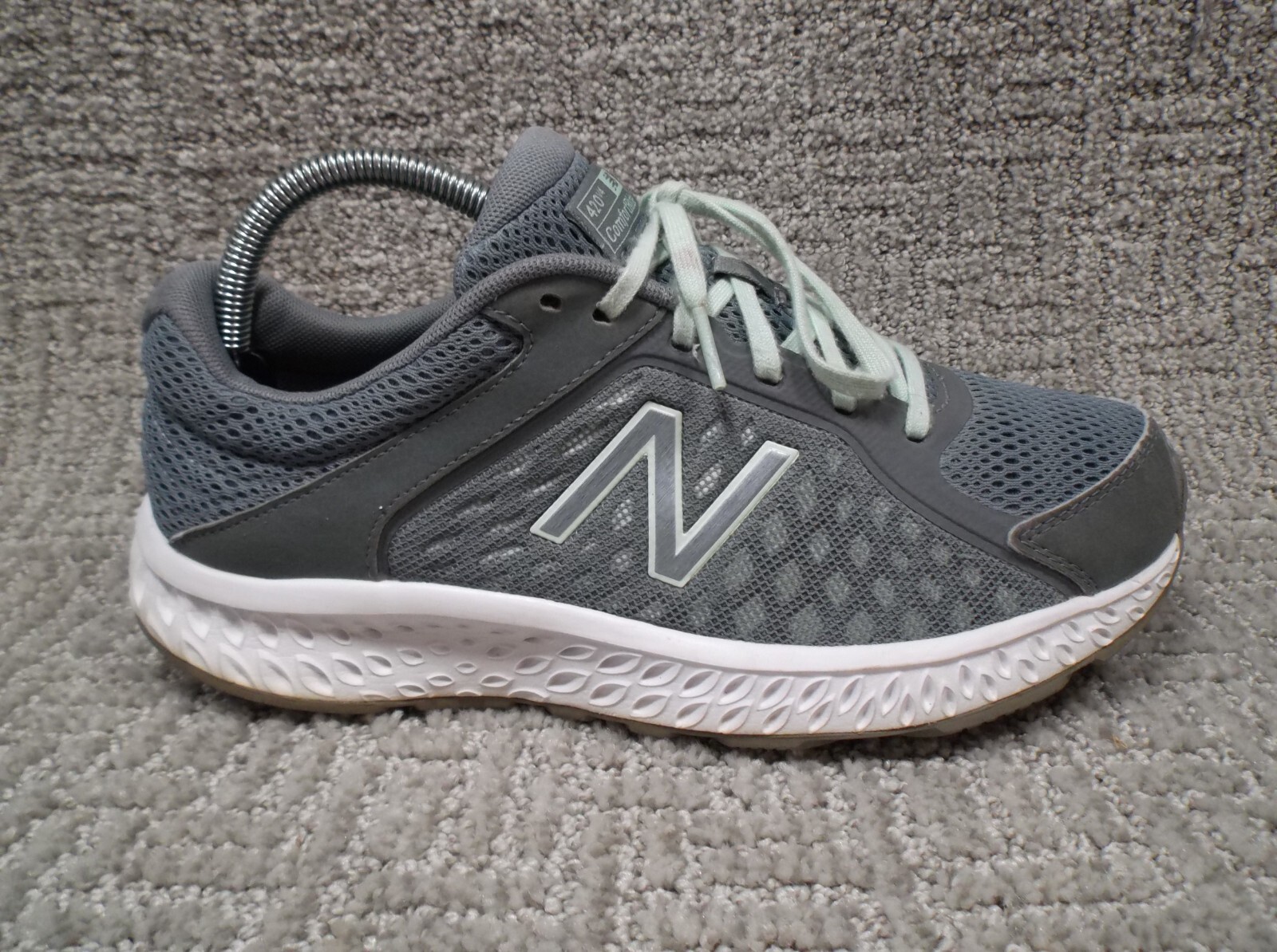New Balance 420v4 Comfort Ride Sneakers Womens Size 10 Gray Mint W420LG4