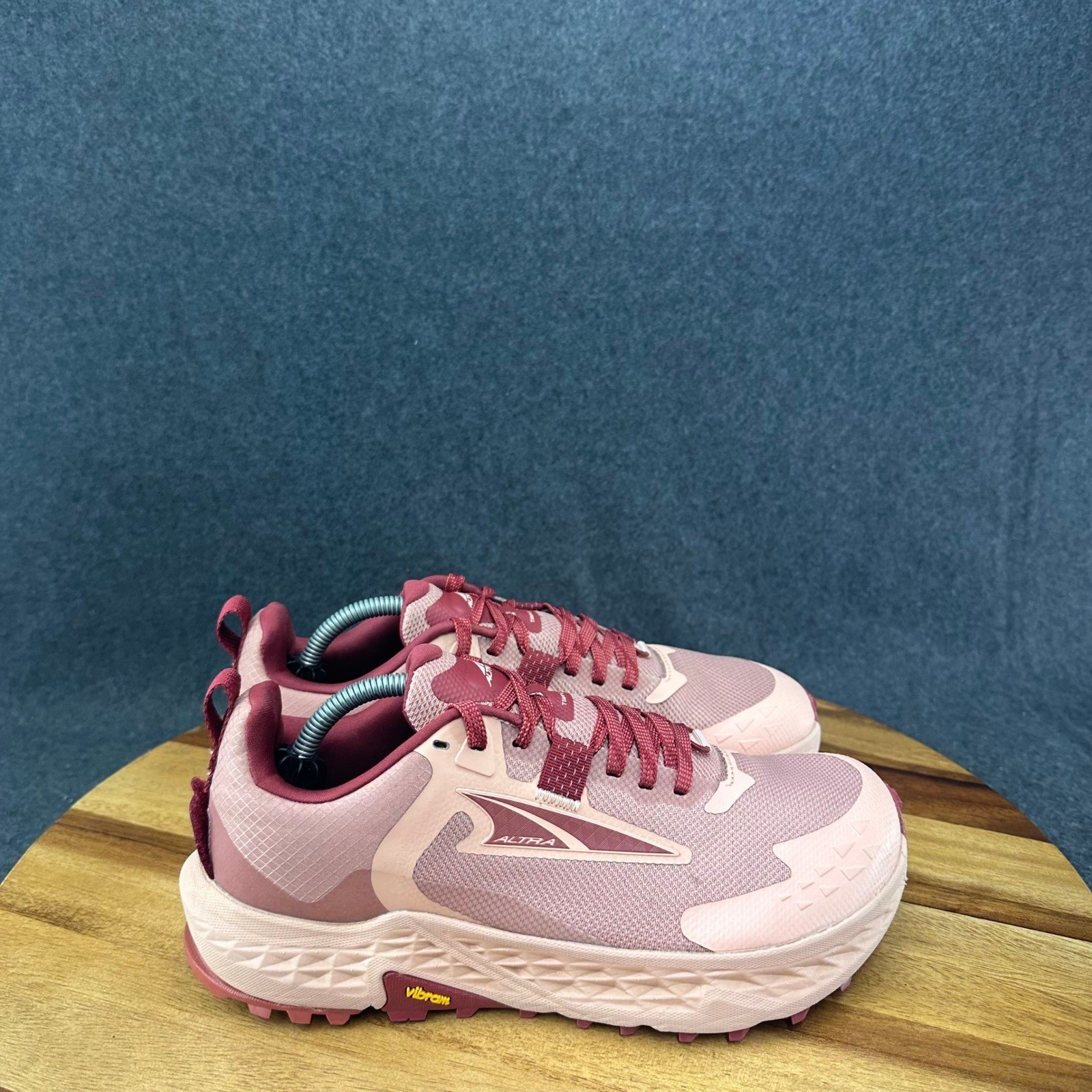 Altra Timp 5 Womens Red Pink Athletic Running Training Shoes Sz 8