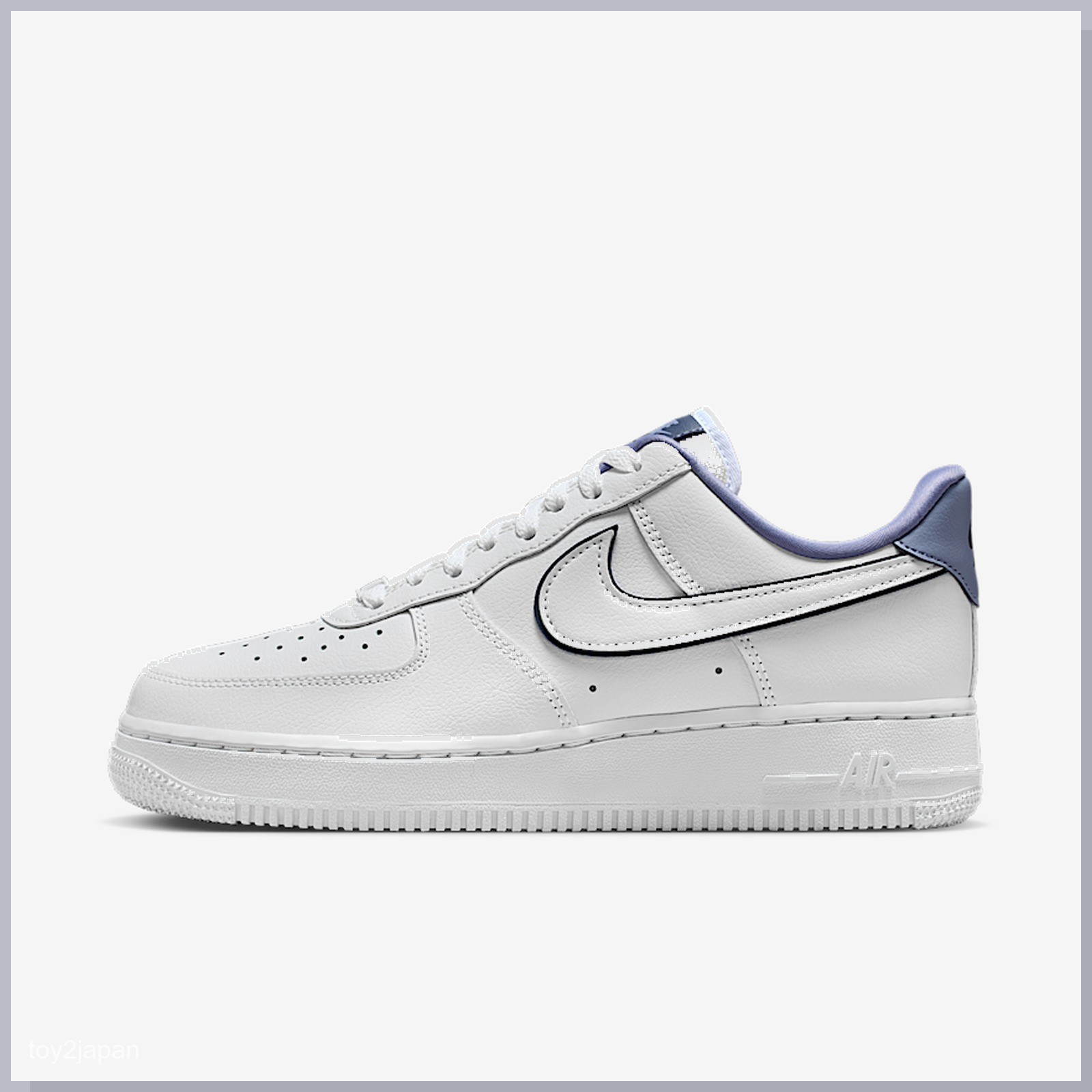 Nike Air Force 1 07 Essential IO4226-102 White World Indigo Women’s Size New