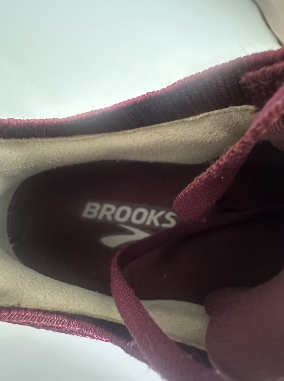 Brooks Levitate 2 LE Women Running Shoes Fig Sangria Metallic Sz 10 Athleisure