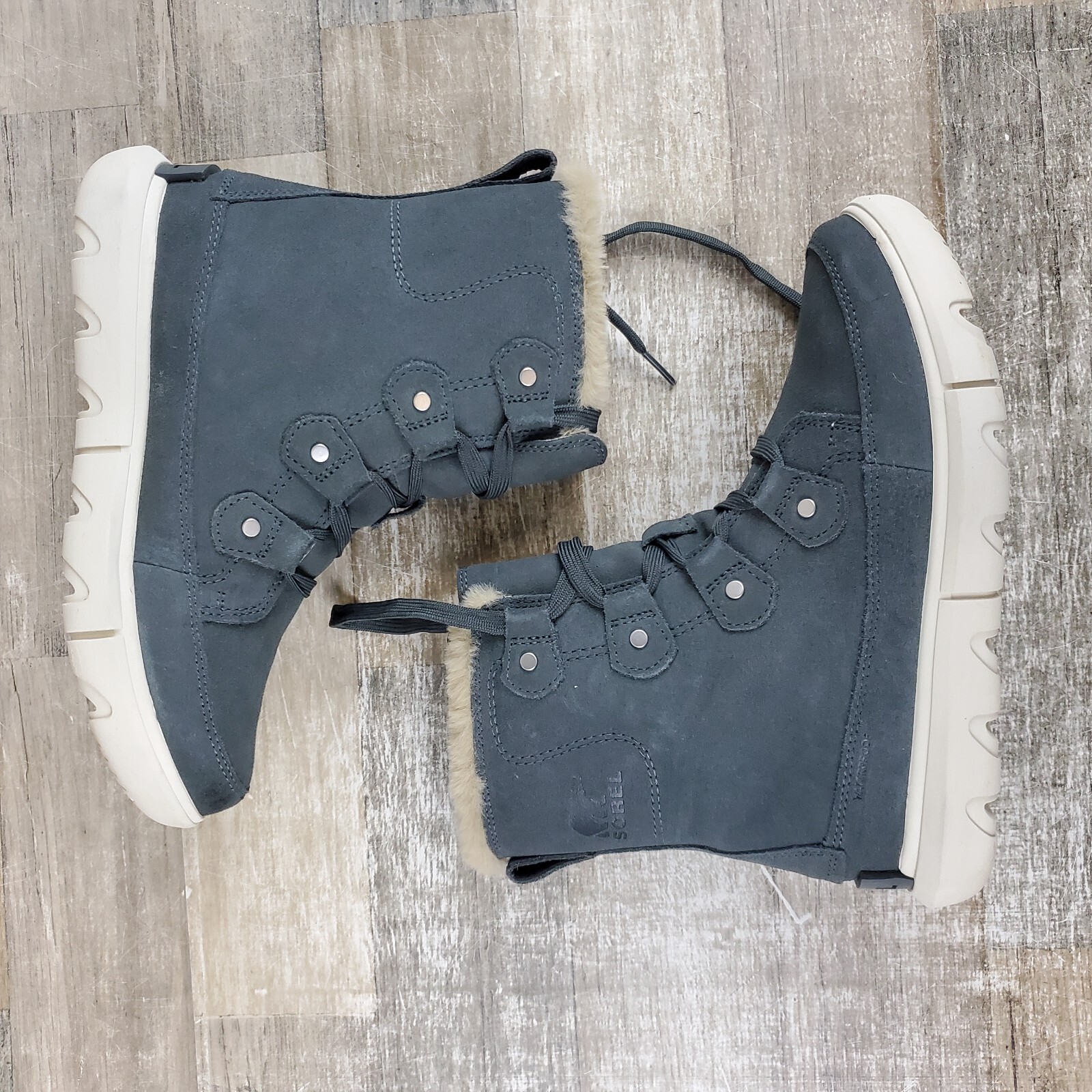SOREL Explorer Next Joan WP Boots Women’s Sz 6.5 Lace Up Boot Lace Up