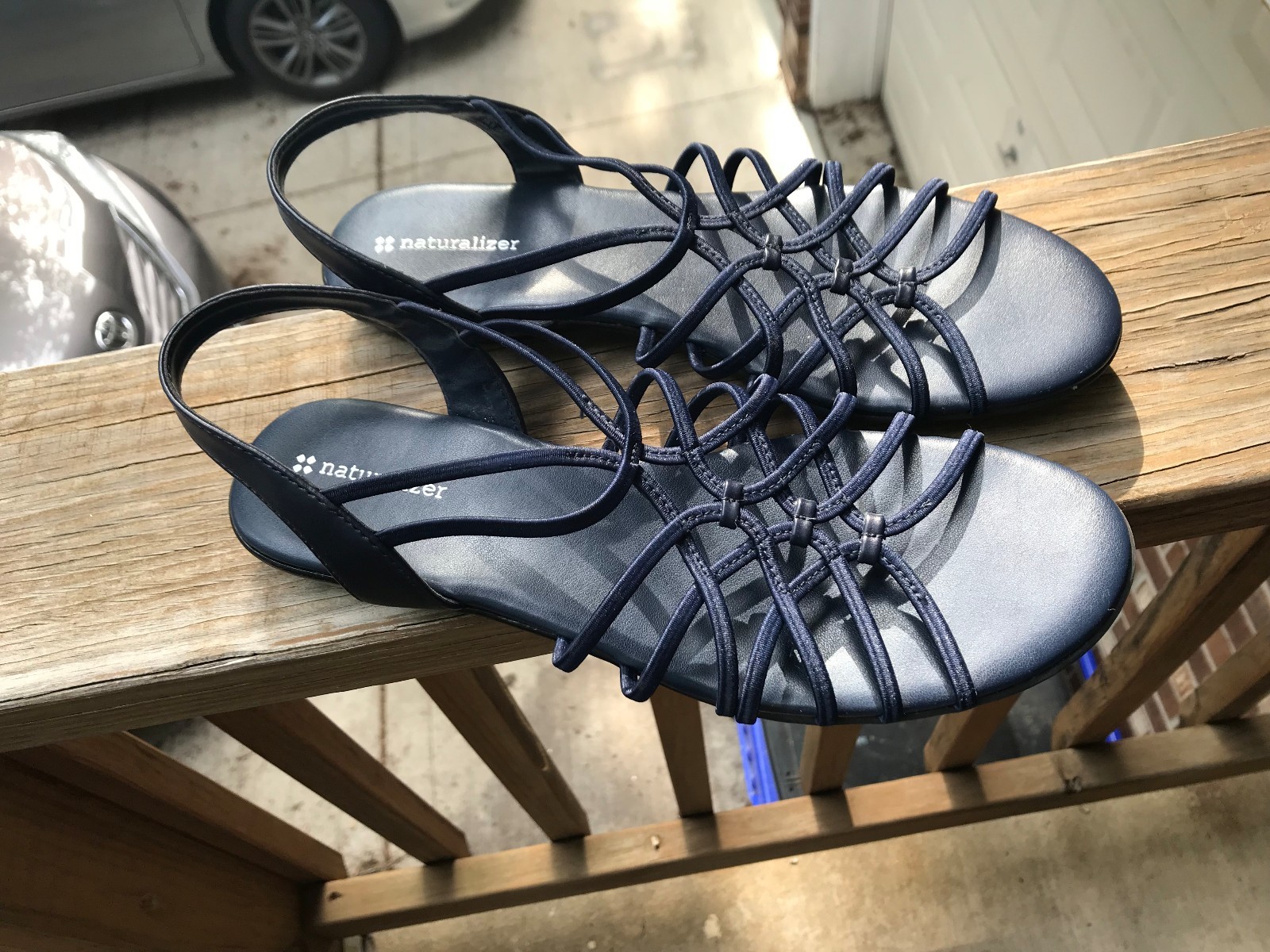 Natuarlizer Womens Brave BLUE Slides 9.5 Medium (B, M)