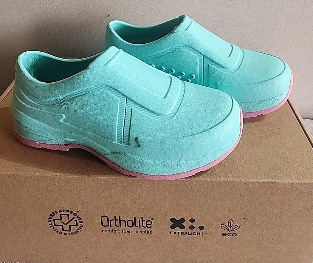 Gales Shoes Mens 4 Womens 6 Aqua Comfort Nursing Slip Resistant Loafers