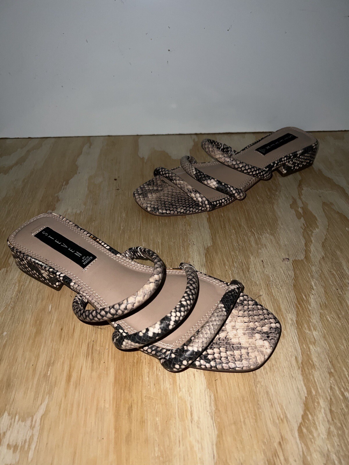 Steven By Steve Madden Womens HADES Slip On Flat Slide Sandals 8.5